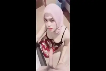 Cewek Jilbab Polos Beraksi Di Luar Dugaan